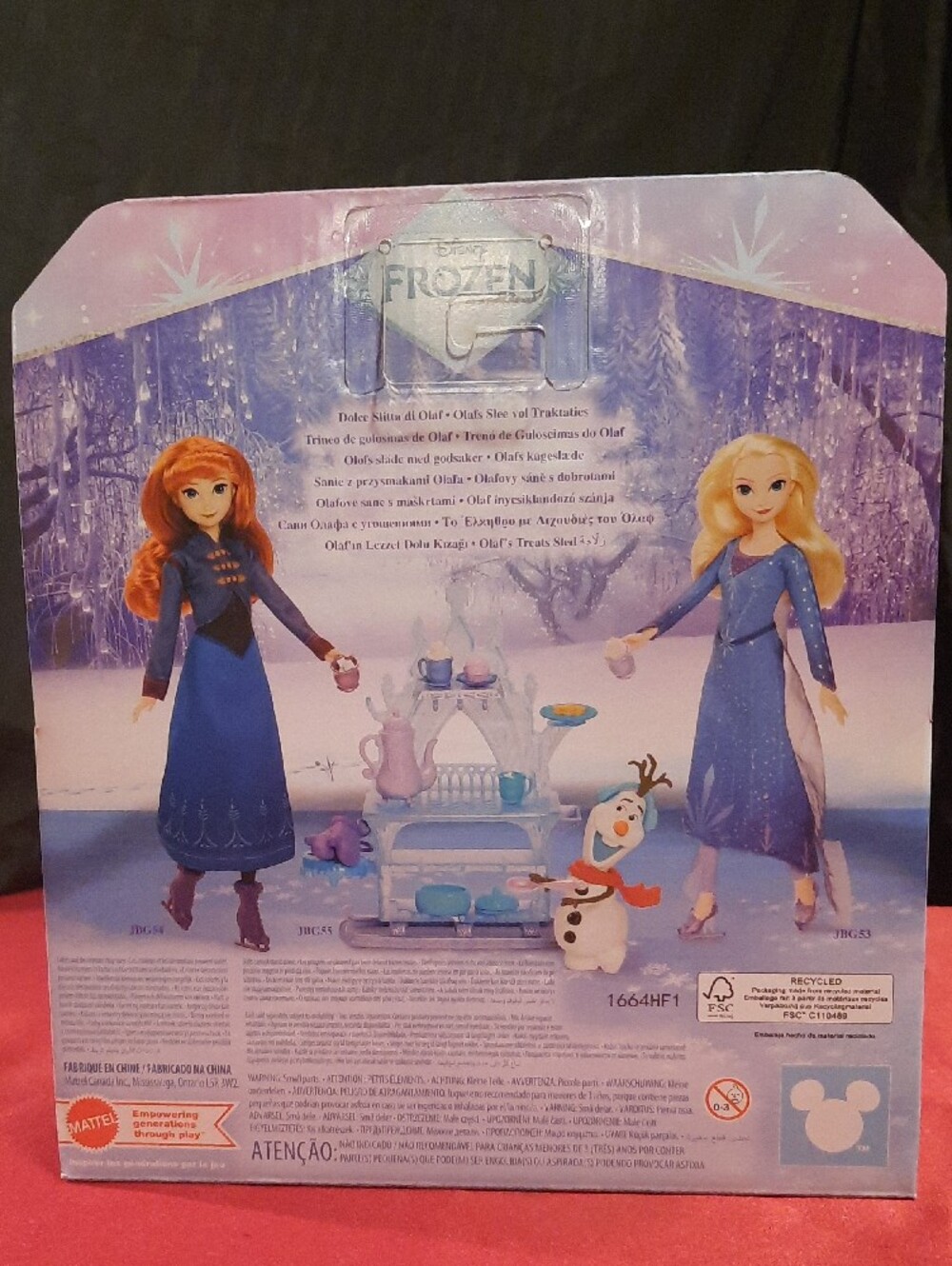 Disney Frozen 15 piece Winter festival with Olaf playset - Picture 2 of 7